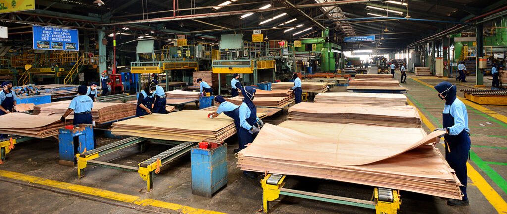 Plywood factory in indonesia